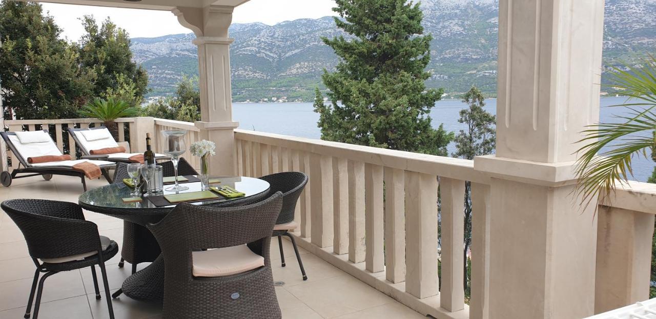 Villa Jade Apartments Front Row Sea View - Walk To Korcula Old Town Medvinjak Екстериор снимка