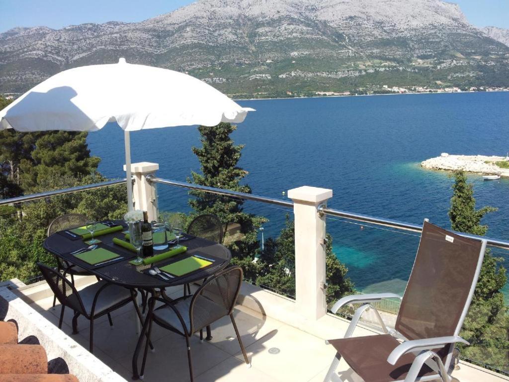 Villa Jade Apartments Front Row Sea View - Walk To Korcula Old Town Medvinjak Екстериор снимка