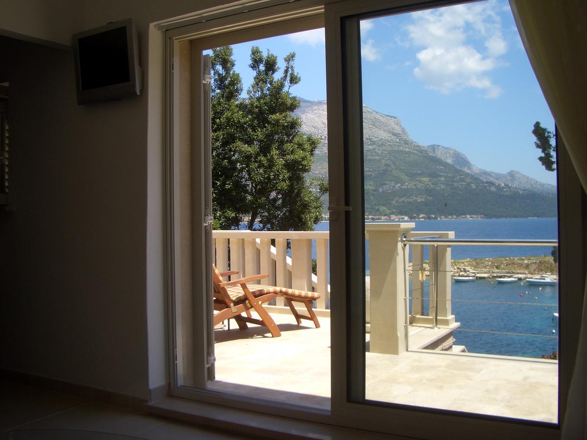 Villa Jade Apartments Front Row Sea View - Walk To Korcula Old Town Medvinjak Екстериор снимка